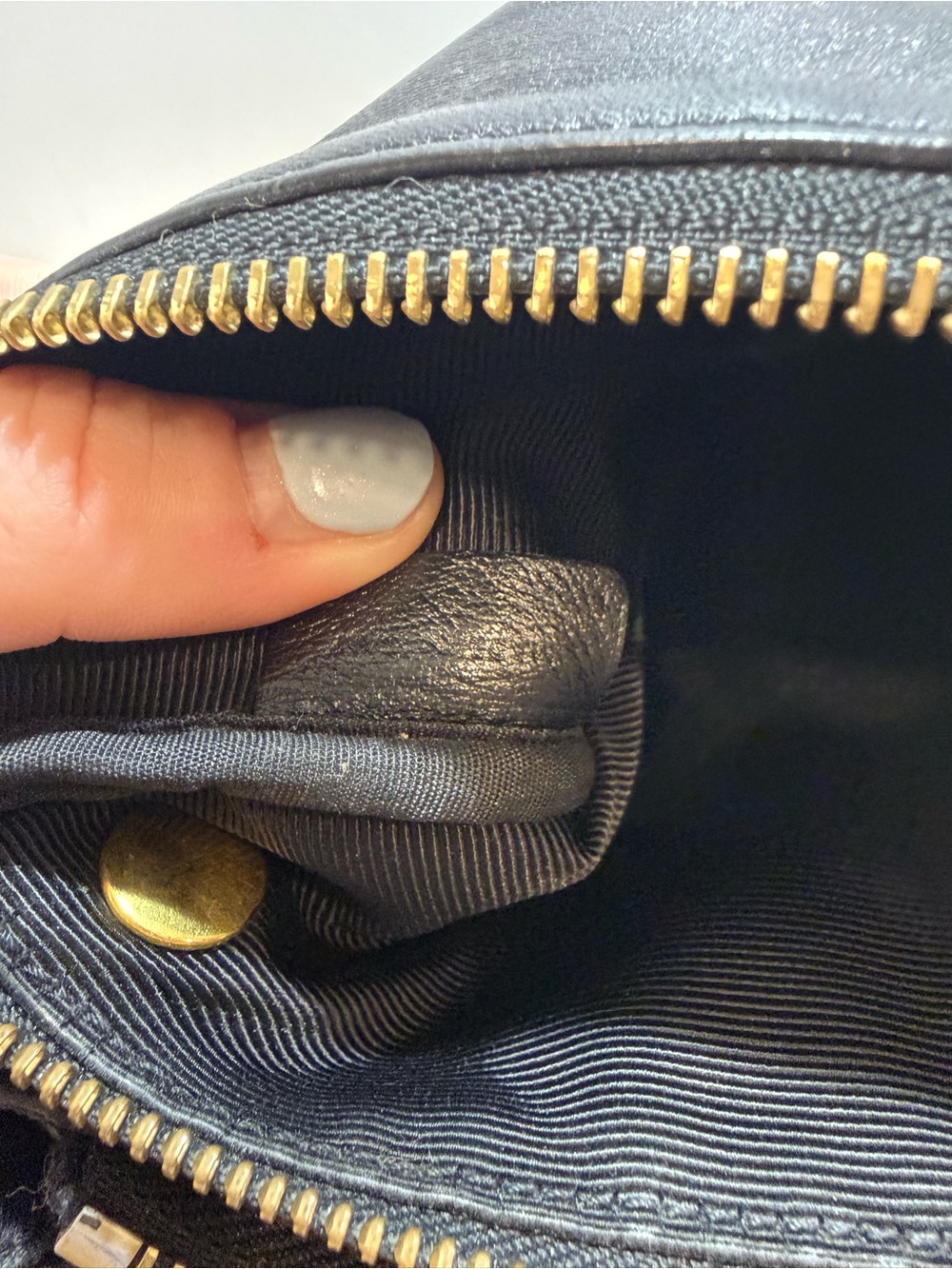 Celine Trio Black Leather Crossbody Bag - Picture 11 of 14